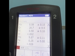 ASTM F75 UNS R30075 Nickel Cobalt Legering Chroom-6 Molybdeen Voor Chirurgische Implantaten