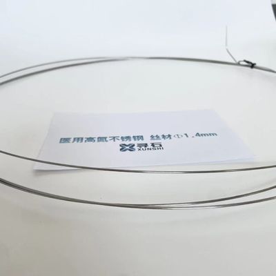 S31675 High Nitrogen Stainless Steel Wire For Surgical Implants ASTM F1586 ISO 5832-9 No Ni