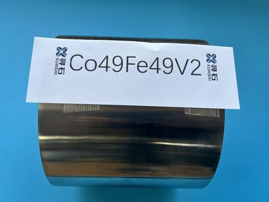 VACOFLUX 48 FeCo zachte magnetische legering met een lage dwangveldsterkte, hoge doorlaatbaarheid en lage magnetisatieverliezen